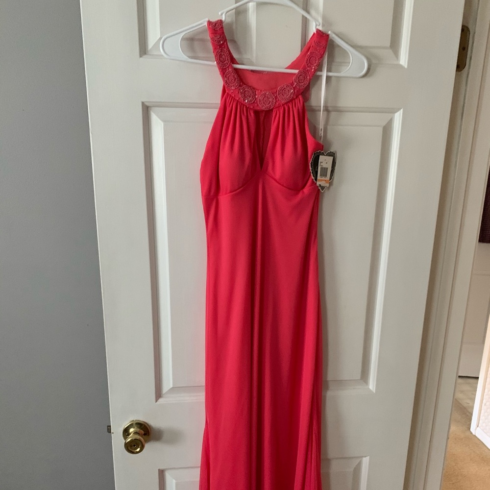 Coral gown!! NWT!